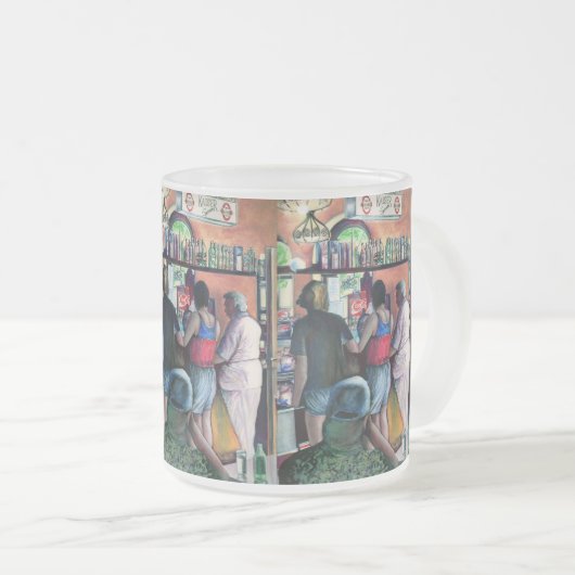 Golf Bufe, Boedapest Matglas Koffiemok (Voorkant rechts)