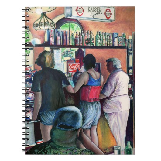 Golf Bufe, Boedapest Notitieboek (Voorkant)