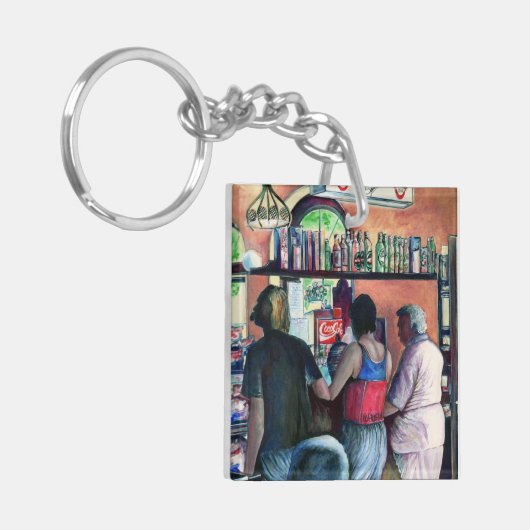 Golf Bufe, Boedapest Sleutelhanger (Voorkant Links)