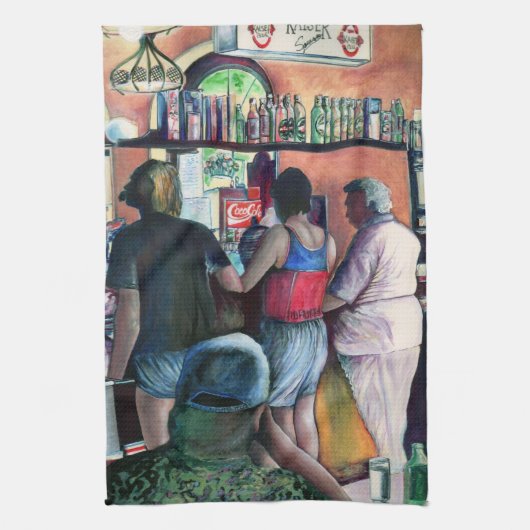 Golf Bufe, Boedapest Theedoek (Verticaal)