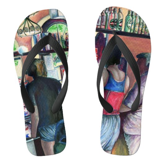 Golf Buffe, Boedapest Teenslippers (Voetbed)