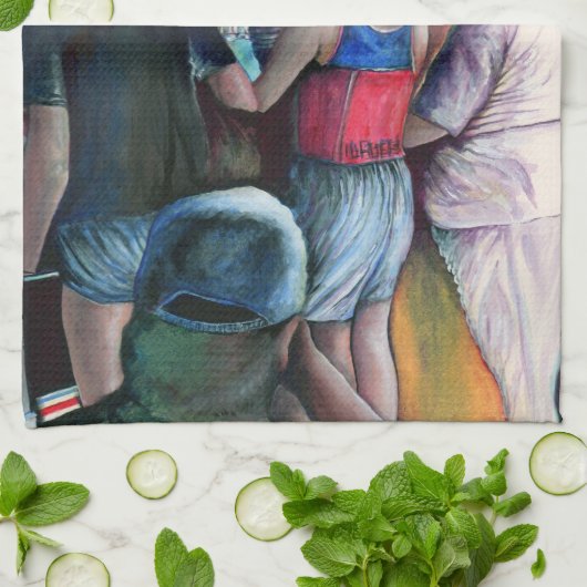 Golf Buffe, Boedapest Theedoek (Gevouwen)