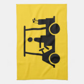 Golf Buggy Theedoek (Verticaal)