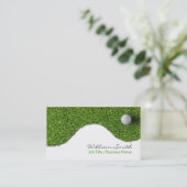 Golf Business Card Visitekaartje (Staand voorkant)