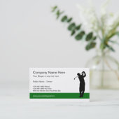 Golf Business Classic Carte de visite (Debout devant)