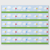 Golf Cadeau Cadeaupapier (Vlak)