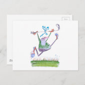 Golf cadeau, Tony Fernandes Briefkaart (Voorkant / Achterkant)