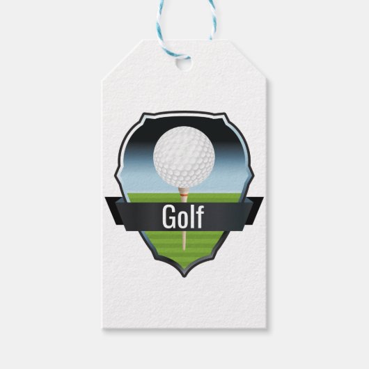 Golf Cadeaulabel (Voorkant)