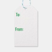 Golf Cadeaulabel (Achterkant)