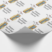 Golf Cadeaupapier (Hoek)