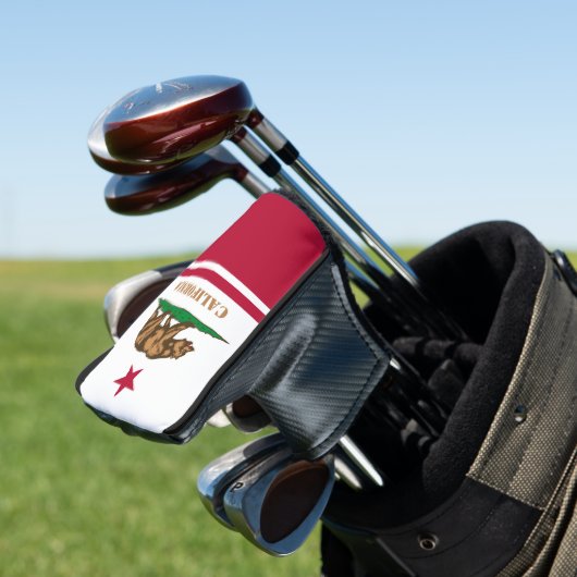Golf California & Flag USA/Golf Clubs Hoesjes Golfheadcover (Insitu)