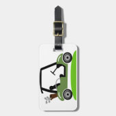 Golf Cart Bagagelabel (Voorkant verticaal)