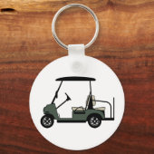 Golf Cart Button Sleutelhanger (Voorkant)