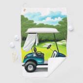 Golf Cart Golfhanddoek (Insitu)