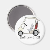 golf_cart magneet (Voorkant / Achterkant)