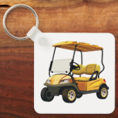 Golf Cart Sleutelhanger (Voorkant)