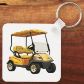 Golf Cart Sleutelhanger (Achterkant)