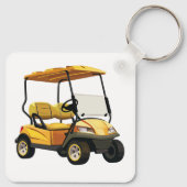 Golf Cart Sleutelhanger (Achterkant)