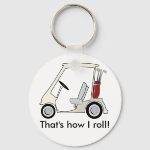 golf_cart sleutelhanger