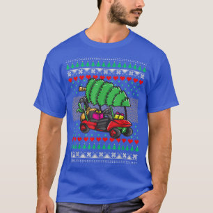Golf Cart Ugly KerstSweaterGolf kerstcadeau T-shirt