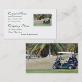 Golf Cart Visitekaartje (Voorkant / Achterkant)
