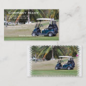 Golf Cart Visitekaartje (Voorkant / Achterkant)
