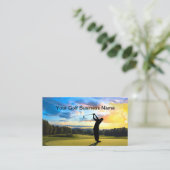 Golf Cartes de visite Pittoresques (Debout devant)