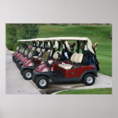 Golf Carts Poster (Voorkant)