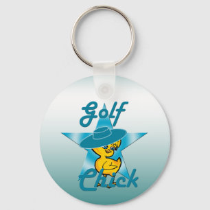 Golf Chick #7 Sleutelhanger