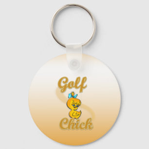 Golf Chick Sleutelhanger
