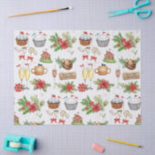 Golf Christmas Party with golf bakery themed Tissuepapier (Craft)