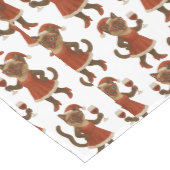 Golf Christmas themed for Cat Lovers Party Medium Tafelloper (Hoek)