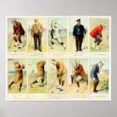  Golf Cigarette Kaarten afdrukken Poster (Voorkant)