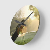 Golf Clock Ronde Klok (Hoek)