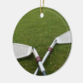 Golf Club Design Ornament (Links)