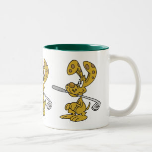 Golf Club Elevage Rabbit Mug en céramique