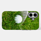Golf Club en Golf Ball Case-Mate iPhone Case (Achterkant (horizontaal))