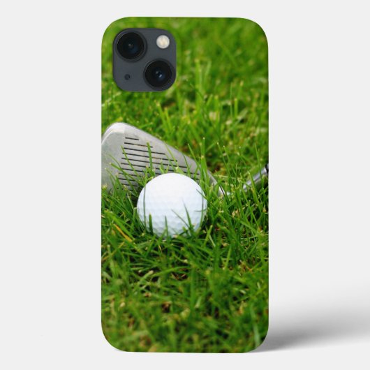 Golf Club en Golf Ball Case-Mate iPhone Case (Achterkant)