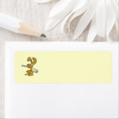 Golf Club Fetching Rabbit Return Label (Insitu)