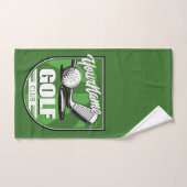 Golf Club NAME Pro Golfer Player Persoonlijk Bad Handdoek (Handdoek)