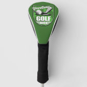 Golf Club NAME Pro Golfer Player Persoonlijk Golfheadcover (Voorkant)