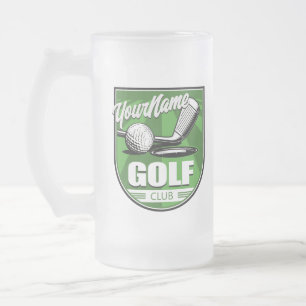 Golf Club NAME Pro Golfer Player Persoonlijk Matglas Bierpul