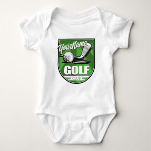 Golf Club NAME Pro Golfer Player Persoonlijk Romper