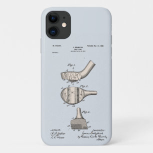  Golf Club Patent iPhone 11 Hoesje