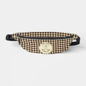 Golf Club personnalisé Golfer Brown Houndstooth (Recto)