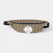 Golf Club personnalisé Golfer Brown Houndstooth (Recto)