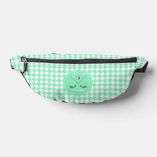 Golf Club personnalisé Mint Houndstooth (Poser)