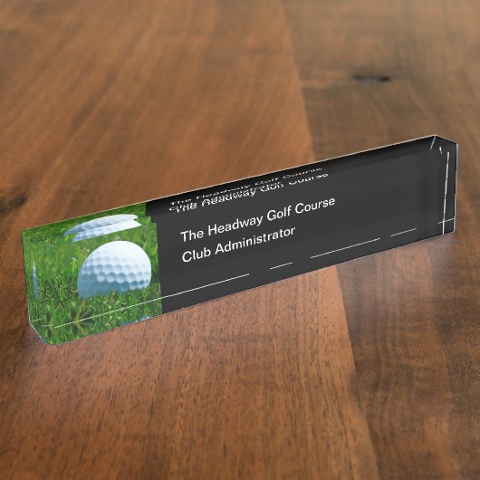 Golf Club Professional Executive Naambordje (Zijkant)