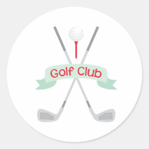 Golf Club Ronde Sticker