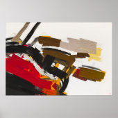 Golf Clubs Compositie - Canvas Art Print (Voorkant)